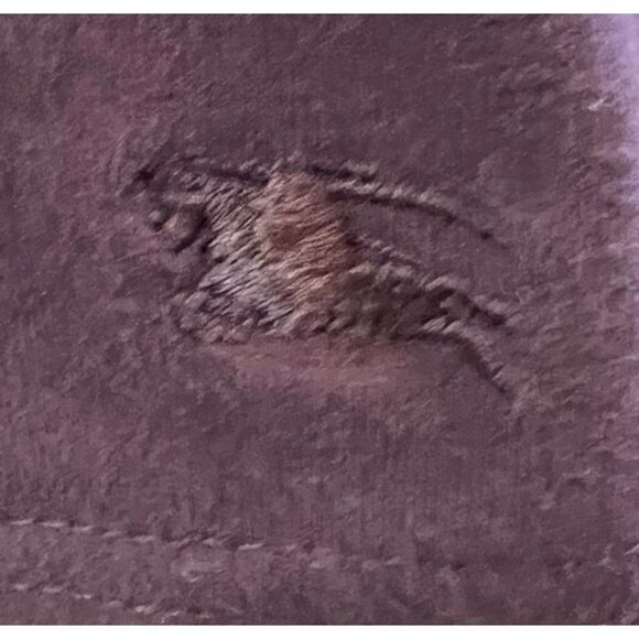 Burberry London Chocolate Brown 3/4 Sleeve T Size Small - Picture 6 of 7